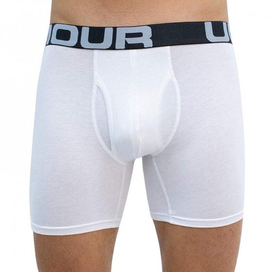 3PACK boxer da uomo Under Armour bianco (1363617 100)