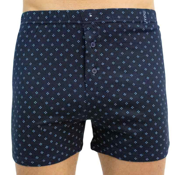 Boxer da uomo Molvy blu scuro (MP-1011-BBU)