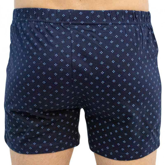 Boxer da uomo Molvy blu scuro (MP-1011-BBU)