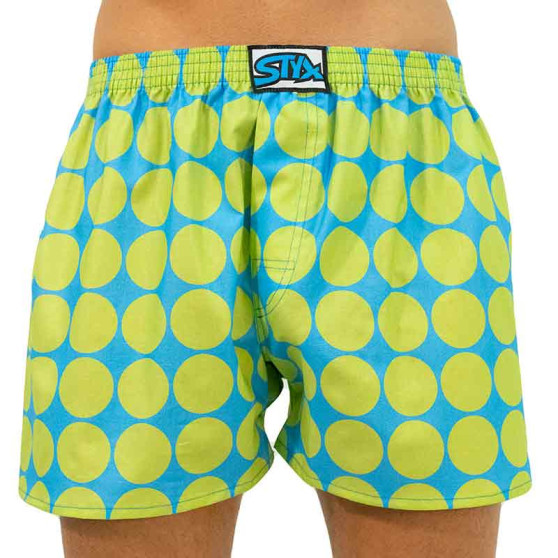 Boxer da uomo Styx art classic rubber polka dots (A1054)