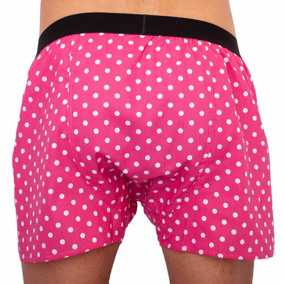 Boxer da uomo ELKA sport rosa a pois (PG0035)