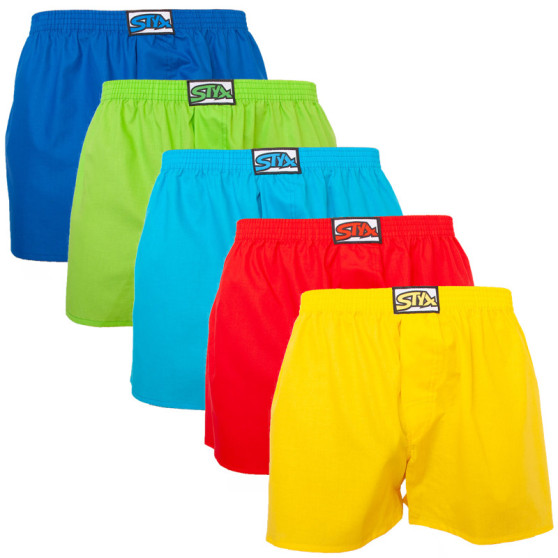 5PACK Boxer da uomo Styx classic elastic multi-color (A96769646869)