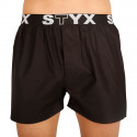 Boxer da uomo Styx sport elastico nero (B960)