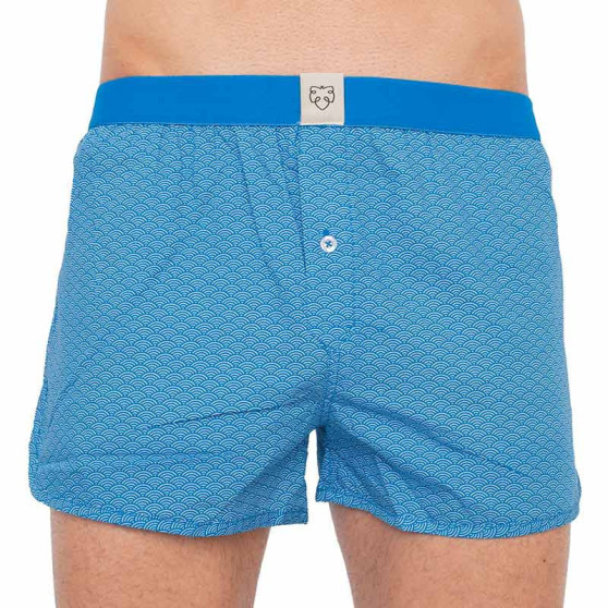 Senza confezione - Boxer da uomo A-dam blu (JUR)