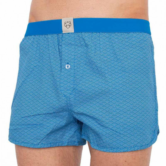 Senza confezione - Boxer da uomo A-dam blu (JUR)