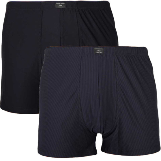 2PACK boxer uomo S.Oliver blu scuro oversize (26.899.97.4502.16C4)