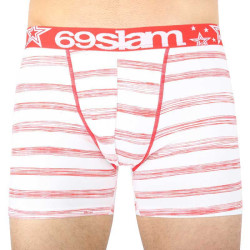 Boxer da uomo 69SLAM fit a righe rosso