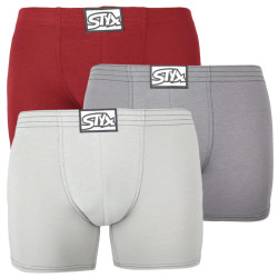 3PACK boxer uomo Styx lungo classico elastico (F10606263)