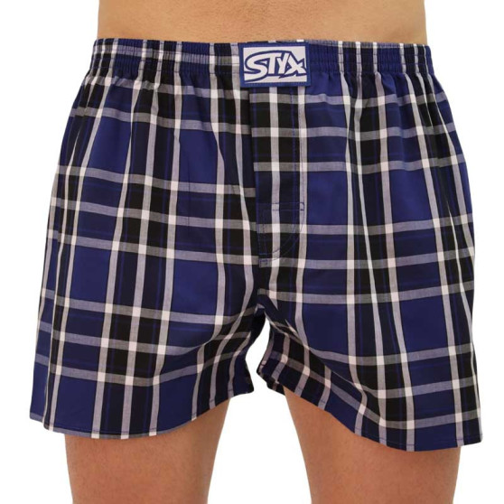 Boxer da uomo Styx classic elasticizzati multicolore (A832)