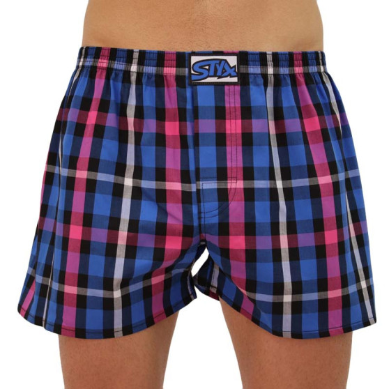 Boxer da uomo Styx classic elasticizzati multicolore (A835)