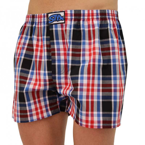 Boxer da uomo Styx classic elasticizzati multicolore (A837)