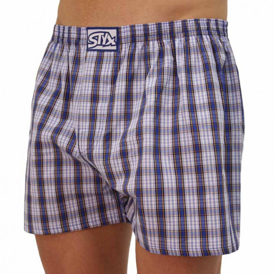 Boxer da uomo Styx classic elasticizzati multicolore (A102)