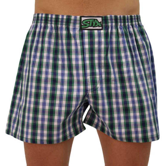 Boxer da uomo Styx classic elasticizzati multicolore (A103)