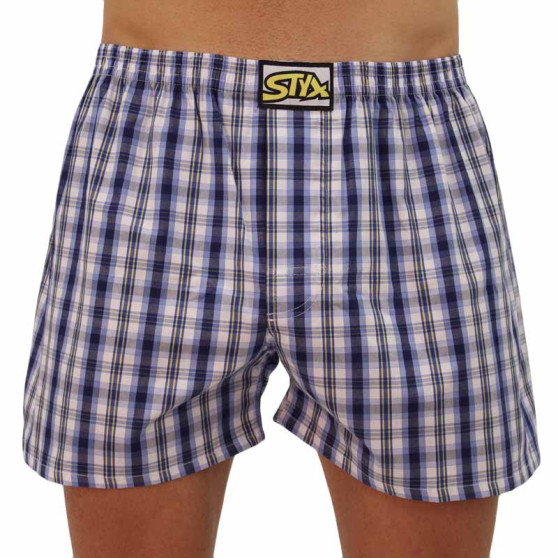 Boxer da uomo Styx classic elasticizzati multicolore (A106)