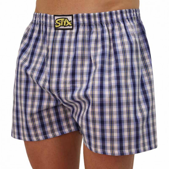 Boxer da uomo Styx classic elasticizzati multicolore (A106)