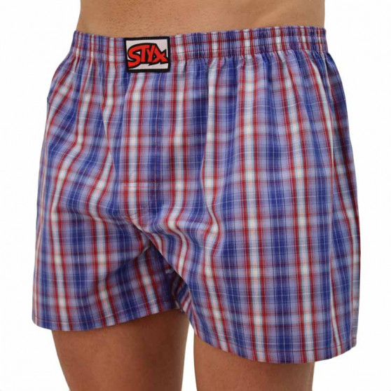 Boxer da uomo Styx classic elasticizzati multicolore (A110)