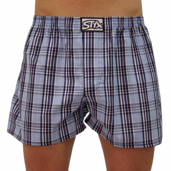 Boxer da uomo Styx classic elasticizzati multicolore (A104)