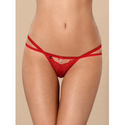 Perizoma da donna Obsessive rosso (838-THO-3)