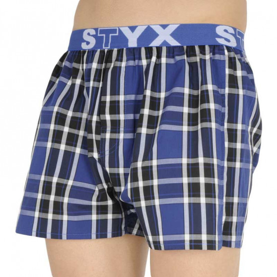 Boxer da uomo Styx sport elastico multicolore (B832)