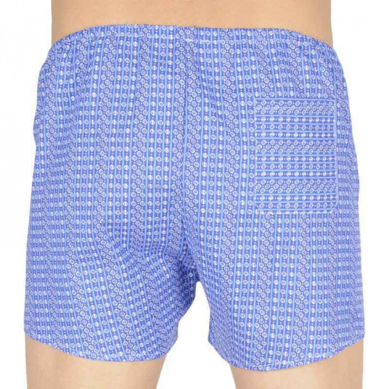 Boxer classici da uomo Foltýn blu con rotelle