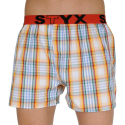 Boxer da uomo Styx sport elastico multicolore (B105)