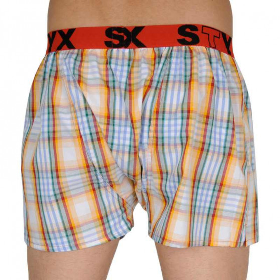 Boxer da uomo Styx sport elastico multicolore (B105)