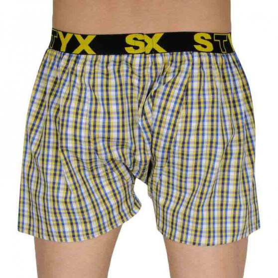 Boxer da uomo Styx sport elastico multicolore (B107)