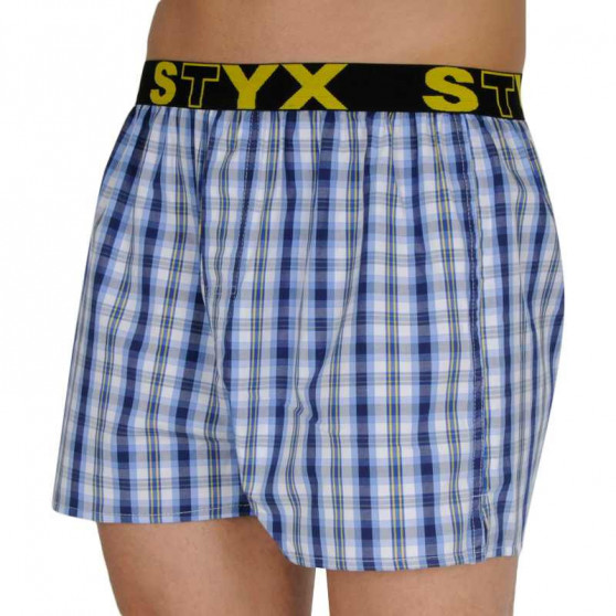 Boxer da uomo Styx sport elastico multicolore (B106)