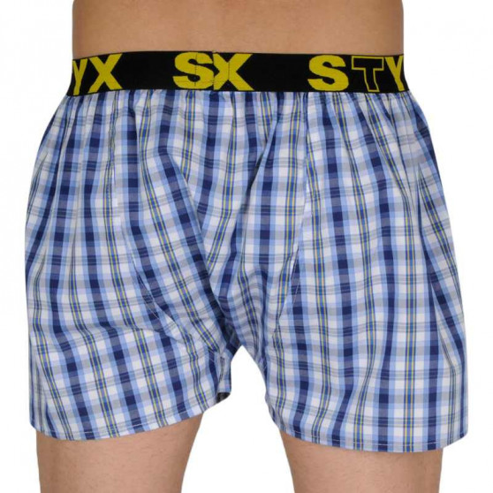 Boxer da uomo Styx sport elastico multicolore (B106)