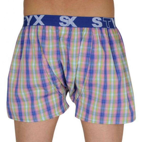 Boxer da uomo Styx sport elastico multicolore (B108)