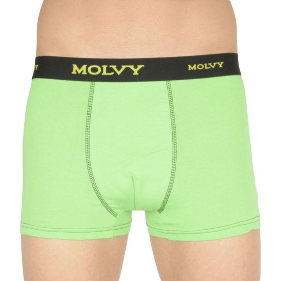 Boxer da uomo Molvy verde (MP-1037-BEU)