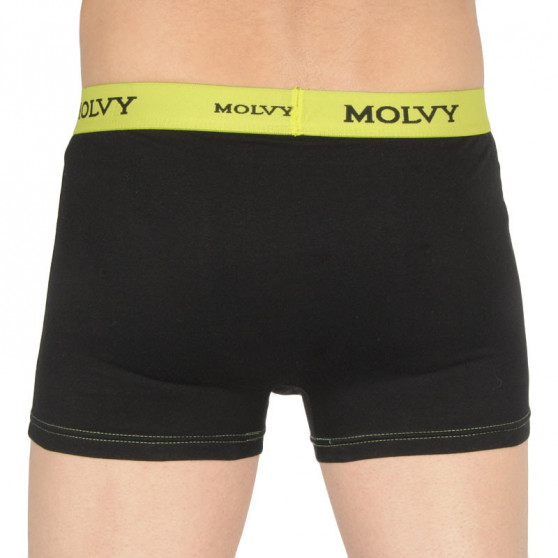 Boxer da uomo Molvy nero (MP-1036-BEU)