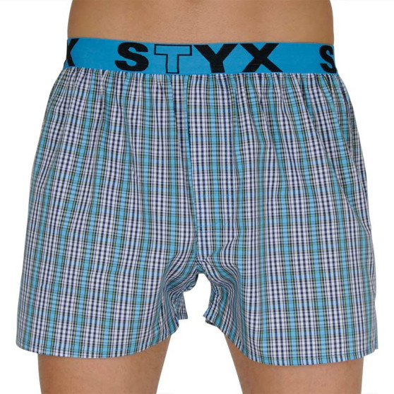 Boxer da uomo Styx sport elastico multicolore (B112)