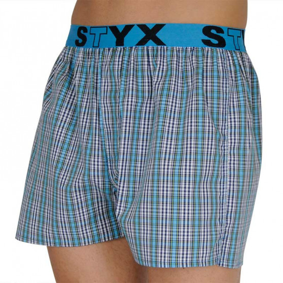 Boxer da uomo Styx sport elastico multicolore (B112)