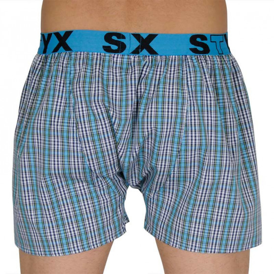 Boxer da uomo Styx sport elastico multicolore (B112)