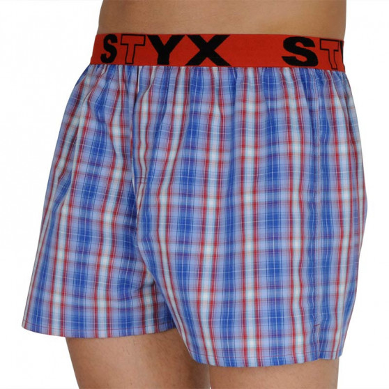 Boxer da uomo Styx sport elastico multicolore (B110)