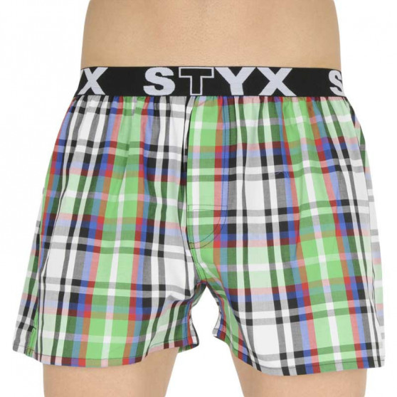 10PACK Boxer da uomo Styx sport elastico multicolore (B8313234567890)