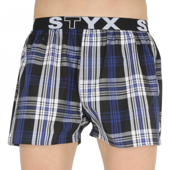 10PACK Boxer da uomo Styx sport elastico multicolore (B8313234567890)