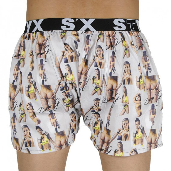 Boxer da uomo Styx art sports rubber - Deni G - edizione limitata (B1159)