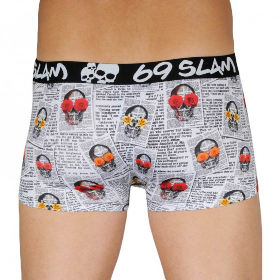 Boxer da uomo 69SLAM hip newspaper (MSYNSK-PO)