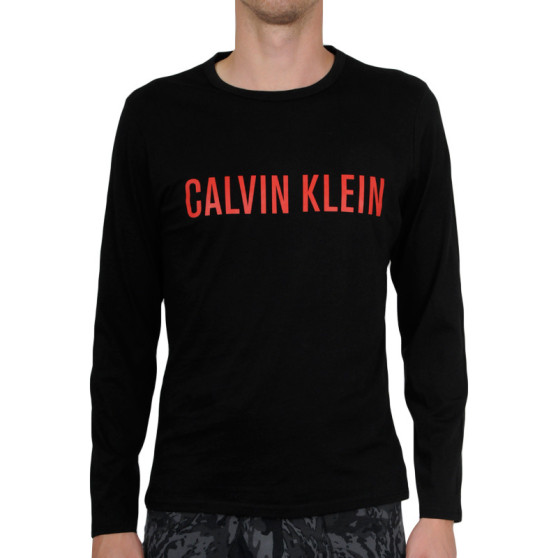 T-shirt da uomo Calvin Klein nero (NM1958E-UB1)