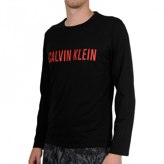 T-shirt da uomo Calvin Klein nero (NM1958E-UB1)