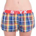 Boxer da donna Styx sportivi elasticizzati multicolore (T614)