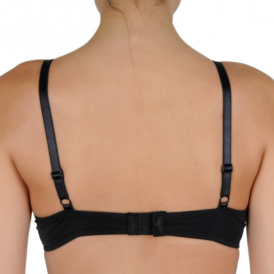 Reggiseno donna Gina rinforzato con ferretto nero (17000)