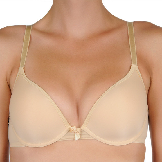 Reggiseno donna Gina rinforzato con ferretto beige (17000)