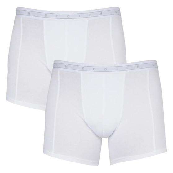 3PACK boxer uomo Scotch and Soda bianco (151033-0218)