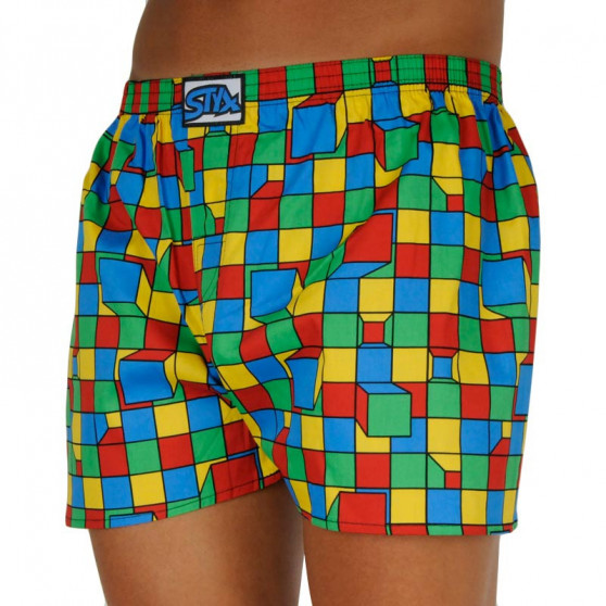 Boxer da uomo Styx art classic rubber plaid (A959)