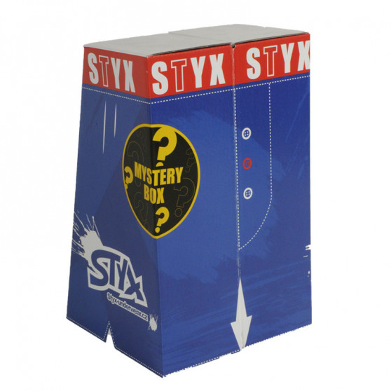 MYSTERY BOX - 3PACK Boxer da donna  classico elastico multicolore Styx