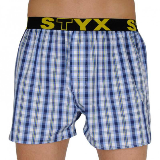 10PACK Boxer da uomo Styx sport gomma (B101234567802)