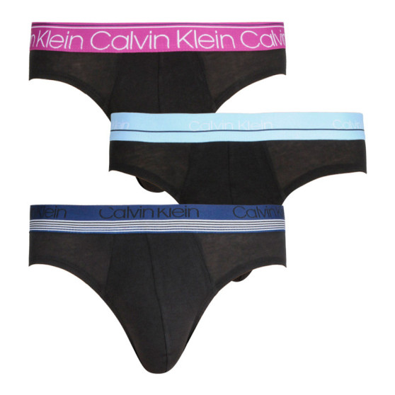 3PACK slip uomo Calvin Klein nero (NB2415A-T6D)